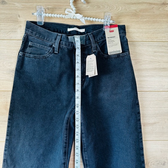 Levi's Women's 94 Baggy Jeans Black Size 27 x 31 - Picture 7 of 11